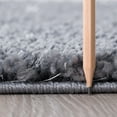 thumbnail image 4 of Wembley Shag Transitional Shag Thick Dark Gray Area Rug, 4' x 5', 4 of 7