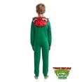 thumbnail image 7 of Teenage Mutant Ninja Turtles Boys' Pajamas - Ninja Turtles Zip Up Onesie Fleece Coverall (Size:4-10), 7 of 7