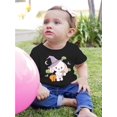 thumbnail image 2 of Cartoon Bunny W Cauldron T-Shirt Infant -Image by Shutterstock,  6 Months, 2 of 4
