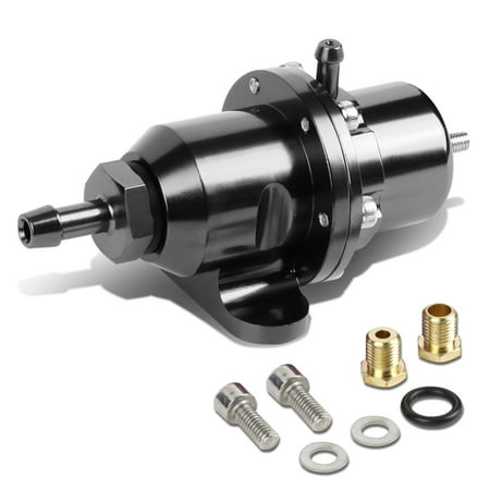 Acura Regulator - For 1988 to 2001 Honda / Acura DOHC Engine Adjustable Fuel Pressure Regulator (Titanium) - B16 B18 B20 F20 F22 H23 97 98 99 00
