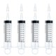 thumbnail image 1 of Jeringas de calostro - 4 unidades - 100 ml - Jeringas de plástico - Con tapa - Sin aguja - Estériles, envasadas individualmente - Aptas para uso alimentario en laboratorios científicos, 1 of 5
