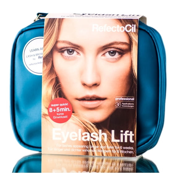 36 Apps , RefectoCil Eyelash Lift, hair scalp beauty - Pack of 1 w/ Sleek 3-in-1 Comb/Brush