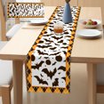 thumbnail image 4 of Kbndieu Halloween Linen Printed Table Runner Halloween Party Dinner Table Decorations 13 x 72Inch, 4 of 7