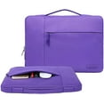 thumbnail image 2 of Mosiso for Macbook Air/Pro 13.3" Laptop Sleeve Briefcase Handbag Multifunctional Polyester Carrying Pouch Zipper Notebook Computer Bag, Ultra Violet, 2 of 5