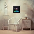 thumbnail image 4 of Villa, Mlli 12x12 Black Modern Framed Museum Art Print Titled - Into Space Mate, 4 of 5