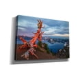 thumbnail image 2 of Epic Graffiti 'Crater Lake Sunset Light - Crater Lake National Park' by Darren White, Giclee Canvas Wall Art, 26"x18", 2 of 2