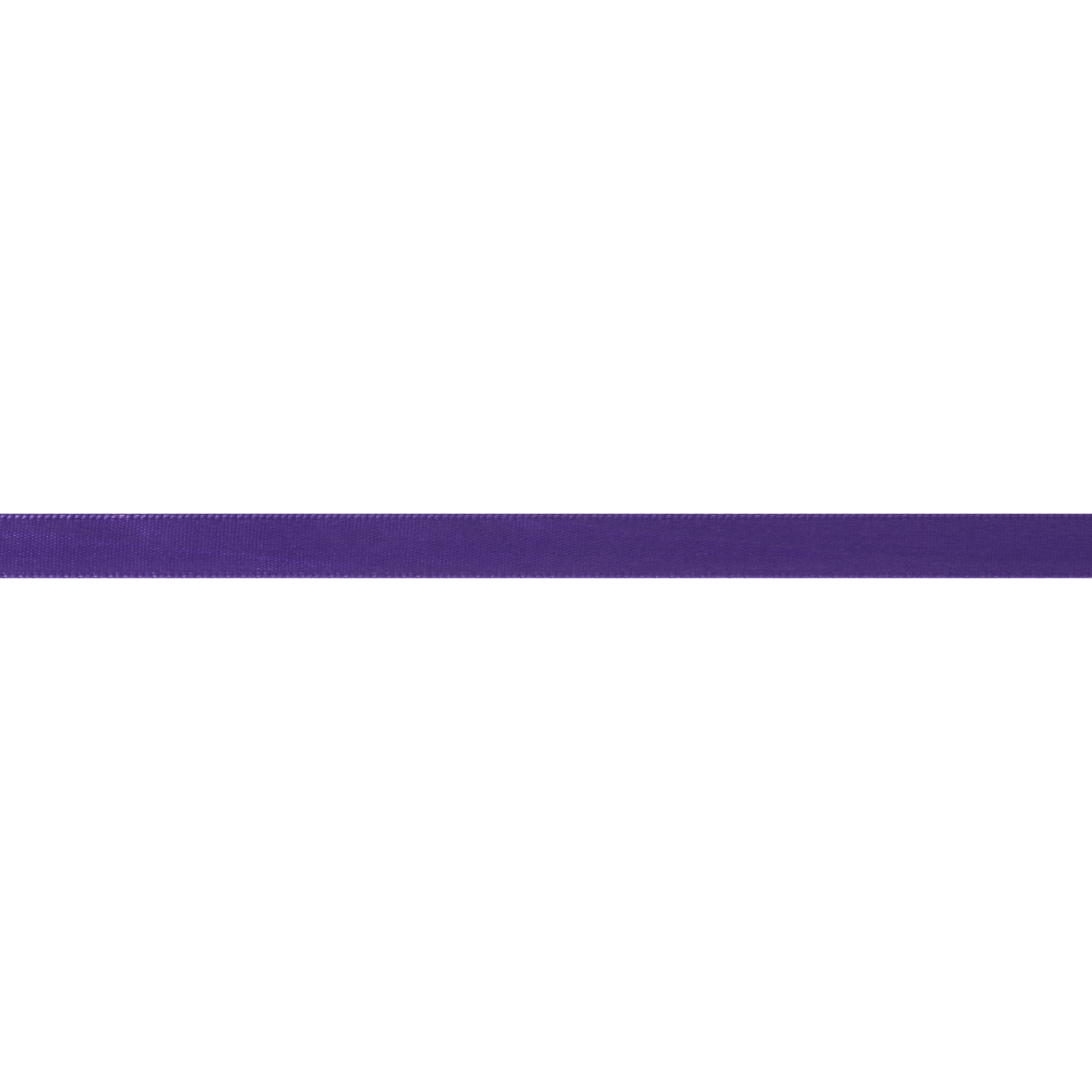 (3 pack) Offray Ribbon, Regal Purple 3/8 inch Single Face Satin Polyester Ribbon for Sewing, Crafts, and Gifting, 18 feet, 1 Each