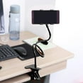 thumbnail image 4 of Clip Holder Stand for iPhone 15/16/Plus/Pro/Pro Max/16e - Desk Bed Mount Lazy Arm Long Gooseneck Flexible, 4 of 6