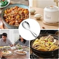 thumbnail image 3 of Spoon For Rice Cooker, Stainless Steel Rice Spoon, Large Thickened Rice Paddle, Nonstick Spatula, Potato Server P, 3 of 5