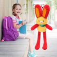 thumbnail image 5 of CSSAD Easter Bunny Toy Extendable Pull Funning Rabbits, Multicolor Stuffed Bunny Toy with Pull Up Ears, Pet Plush Bunny Doll Keychain Bag Gift Pendant for Kids, 5 of 5
