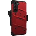 thumbnail image 2 of Funda para Galaxy S22 Plus Zizo Bolt + Mica Uso Rudo Rojo Zizo Bolt/Rojo-Negro, 2 of 4