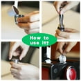 thumbnail image 4 of Yeacher Compatible avec Capsule de Café en Acier Inoxydable Réutilisable Rechargeable Capsule de Café Tasse Filtre avec Brosse Cuillère Anneau à Pression de Poudre, 4 of 8