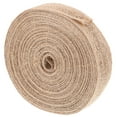 thumbnail image 5 of WRISTBIQUE Natural Burlap Ribbon Roll, Beige Jute Ribbon for Fall and Winter Crafts, 1 Roll, 5 of 8