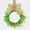 Linen, variant on 2PCS Mini Eucalyptus Wreath Artificial Spring Summer Greenery Wreath for Front Door Farmhouse Kitchen Cabinet Wreaths with Ribbon for Porch Wall Window Decor