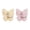 A, variant on Butterfly Rotating individual Adhesive Hooks,Butterfly Clasp Bathroom Corner Hook with 3-Hook 270° gyrate,None Drill Wall Mount Storage Hooks for Home Kitchen swinging Keys Bags To
