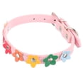 thumbnail image 1 of Milisten Collar Para Perro De PU Rosa Ajustable Y Resistente Para Mascotas Con Floral Y Cómodo De Usar, 1 of 8