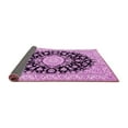 thumbnail image 2 of Ahgly Company Indoor Rectangle Medallion Pink Traditional Area Rugs, 2' x 5', 2 of 4