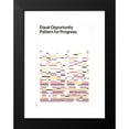 thumbnail image 2 of Ken White 18x24 Black Modern Framed Museum Art Print Titled - Ibm, Equal Opportunity, Pattern for Progress (1972), 2 of 5
