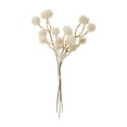 thumbnail image 2 of Vintage Burdock Ball Artificial Floral Stems - Dried Chestnut Branch Picks Vase Filler Farmhouse Home Decor Accessories Boho Table, Beige, Ccwuwei, 2 of 7