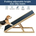thumbnail image 6 of LOEFME Portable Dog & Cat Ramp Non-Slip Pet Folding Ramp Ladder for Car SUV Backseat & Bed Sofa, 6 of 7