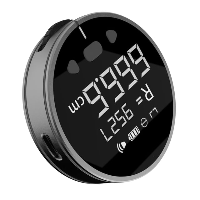 Medición de Cinta Electónico digital, Regla de Rodillos de Pantalla Larga Distancia 328 Pies Tipo C Port Herramientas Con Pantalla Lcd para una una forma Impar de DiáMetro