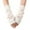 Pink, variant on MEICHEN Solid Color Knitted Preppy Style Arm Warmer for Women Fashion Winter Fingerless Gloves Womens Bow Print Mittens