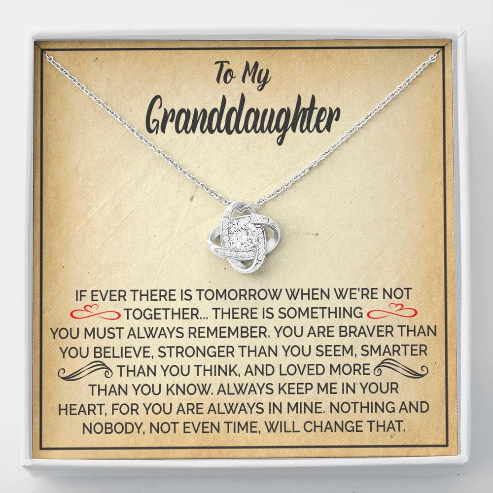 Granddaughter - Beautiful Chapters Love Knot Necklace, Gift From Grandma, Granddaughter  Gift, Necklace From Nana, Grandchild Birthday, Wedding Gift, Graduation Gift  | Walmart Canada