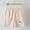 Khaki, variant on NAISIBABY Girls Active Shorts, Loose Comfy Elastic Waist Rainbow Prints Summer Terry Shorts Pink 5-6T