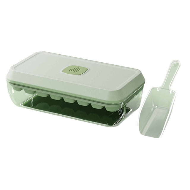 Pressing Ice Box With 18 Compartments For Household Refrigerators Homemade Ice Cubes Ice Box Ice Tool Food Grade Ice Rack