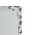 thumbnail image 3 of Ambesonne Butterfly Fitted Sheet, Delicate Monarch Wings, Twin Size, Blue Pink Camel, 3 of 5