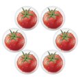 thumbnail image 3 of IAUYY Set of 6 Round Placemats for Dining Tables Heat-Resistant and Wear-Resistant DIY Printing Design Table Placemats，Applicable for Christmas Tomato Details, 3 of 7