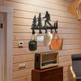 thumbnail image 6 of Bigfoot Sasquatch Metal Coat Hooks Wall Mount-Bigfoot Sasquatch Hangers and Key Holder-Clothes Hat Rack and Backpack Hanger Decor for Storage, Living Room, Hallway, Office Gift, 6 of 15