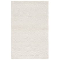 SAFAVIEH Natura Georgiana Diamond Area Rug, Ivory, 6' x 9'