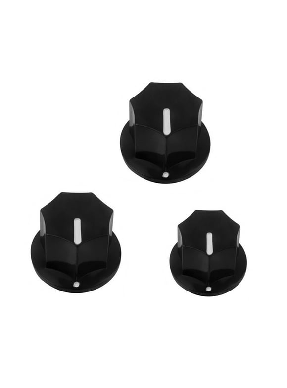 ALSLIAO 3 x Guitar Knobs 2 Large And 1 Small Sets For Jazz Bass Guitar