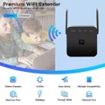 thumbnail image 6 of RHEA- Wifi Range Internet Extender 300Mbps Wireless Repeater Signal Booster Router, 6 of 6