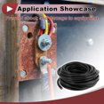 thumbnail image 3 of Unique Bargains Ground Wire Power Wire 33FT Black TC 1 Pc 16AWG 8 Conductor Fully Insulated & Soft Touch Jacket Universal, 3 of 7