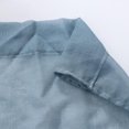 thumbnail image 3 of Cortina de ventana de gasa BLESIY Tulle Panel Drapeado Color Sólido Elegante Para Comedor Cocina Oficina Azul claro, 3 of 8
