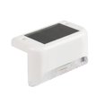 thumbnail image 4 of 1/4/8/16 Uds LED lámpara Solar camino escalera exterior impermeable luz de pared jardín paisaje paso cubierta luces balcón valla luces solares Jardín y Patio LED cálido de carcasa blanca Billuyoard HA005403-07B, 4 of 6