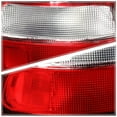 thumbnail image 4 of DNA Motoring For 92-95 Honda Civic Hatchback EG6 Red Clear Lens Tail Light Brake Parking Lamps Pair, 4 of 5