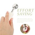 thumbnail image 2 of Digging Spoon Stainless Steel Melon Baller Metal Watermelon Coffee Scoop Spoons Fruit White Abs, 2 of 6