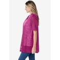 thumbnail image 3 of Woman Within Plus Size Lightweight Open Front Cardigan Sweater, 3 of 6