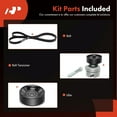 thumbnail image 2 of A-Premium Timing Belt Kit W/Tensioner Compatible with Ford & Mazda - Ranger 1997-2006, B3000 1997-2006 - 3.0L, 2 of 6