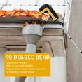 thumbnail image 5 of Gutter Cleaning Brush from the Ground 10.1FT Extendable Gutter Cleaner Brush Roof Gutter Cleaning Tools with 8 Extension Pole and 2 Brush Heads, Easy Remove Leaves and Debris, 5 of 12