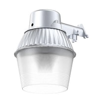 Commercial Electric High-Performance 200-Watt Equivalent, 3300 Lumens LED Gray Dusk to Dawn Outdoor Area Light and Flood Light