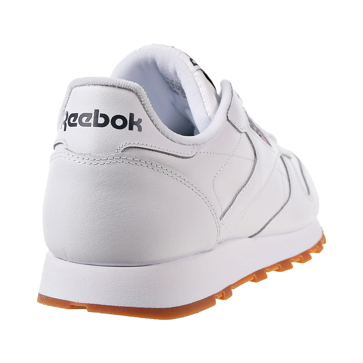 Reebok Classic Leather Men's Shoes Intense White-Gum - Walmart.com