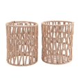thumbnail image 3 of 2Pack Rattan Lamp Shade,5.9 X 5 Inch Handwoven Lamp Shades, 3 of 5