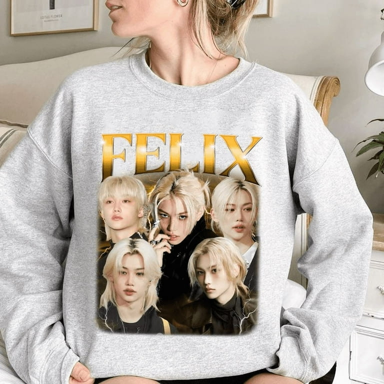 アイドル UNIFORM T-SHIRT Felix s-l400.jpg