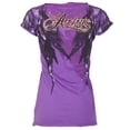 thumbnail image 3 of Archaic by Affliction Women's T-shirt Beauty Queen, 3 of 9