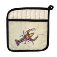 thumbnail image 1 of Betsy Drake PT986B Crayfish on Beige Pot Holder, 1 of 1