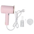 thumbnail image 1 of Mini Ironing Machine Pink 30W Fabric Shaver Function Portable Handheld Steam Iron for Family Travel US Plug 110‑240V, 1 of 8